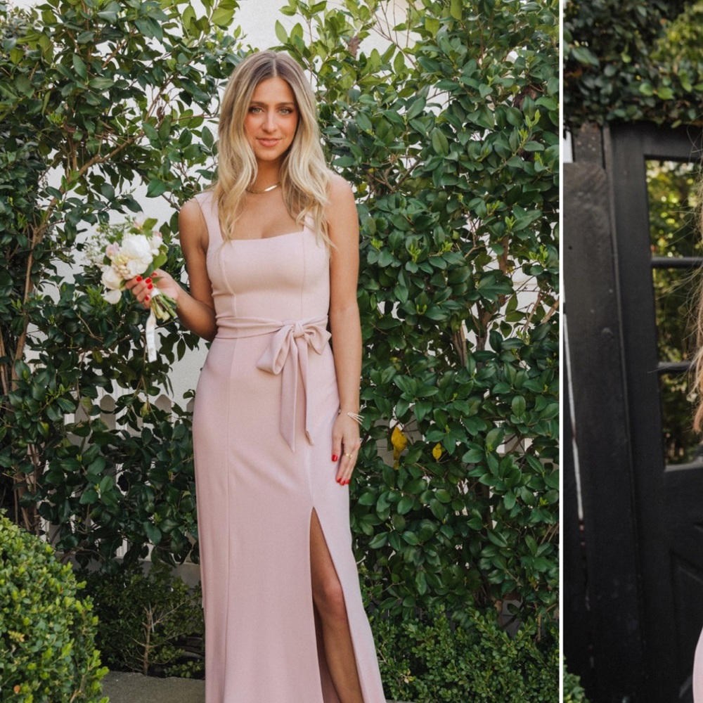 Show Me Your Mumu Paris Gown - Dusty Blush, Size L